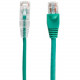 Black Box Slim-Net Cat.6 UTP Patch Network Cable - 1 ft Network Cable for Network Device - First End: 1 x RJ-45 Male Network - Second End: 1 x RJ-45 Male Network - Patch Cable - Green C6PC28-GN-01