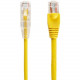 Black Box Slim-Net Cat.6a UTP Patch Network Cable - 1 ft Network Cable for Network Device - First End: 1 x RJ-45 Male Network - Second End: 1 x RJ-45 Male Network - Patch Cable - Yellow C6APC28-YL-01