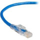 Black Box GigaTrue 3 CAT6 550-MHz Lockable Patch Cable (UTP), Blue, 50-ft. (15.2-m) - 50 ft Category 6 Network Cable for Network Device - First End: 1 x RJ-45 Male Network - Second End: 1 x RJ-45 Male Network - Patch Cable - Blue C6PC70-BL-50