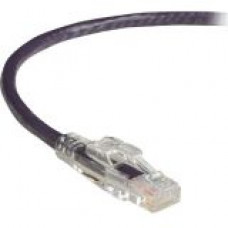 Black Box GigaTrue 3 CAT6 550-MHz Lockable Patch Cable (UTP) - Violet, 1-ft. (0.3-m) - 1 ft Category 6 Network Cable for Network Device - First End: 1 x RJ-45 Male Network - Second End: 1 x RJ-45 Male Network - Patch Cable - Violet C6PC70-VT-01