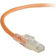 Black Box GigaTrue 3 Cat.6 Patch Network Cable - 10 ft Category 6 Network Cable for Network Device - First End: 1 x RJ-45 Male Network - Second End: 1 x RJ-45 Male Network - Patch Cable - Shielding - Orange C6PC70S-OR-10