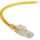 Black Box GigaTrue 3 Cat.6 Patch Network Cable - 3 ft Category 6 Network Cable for Network Device - First End: 1 x RJ-45 Male Network - Second End: 1 x RJ-45 Male Network - Patch Cable - Shielding - Yellow C6PC70S-YL-03
