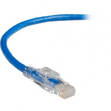 Black Box GigaTrue 3 Cat.6 UTP Network Cable - 2.95 ft Category 6 Network Cable for Network Device - First End: 1 x RJ-45 Male Network - Second End: 1 x RJ-45 Male Network - Patch Cable - Blue C6PC80-BL-03