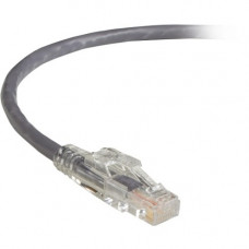 Black Box GigaTrue 3 Cat.6 UTP Network Cable - 2.95 ft Category 6 Network Cable for Network Device - First End: 1 x RJ-45 Male Network - Second End: 1 x RJ-45 Male Network - Patch Cable - Gray C6PC80-GY-03