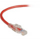 Black Box GigaTrue 3 Cat.6 UTP Network Cable - 9.84 ft Category 6 Network Cable for Network Device - First End: 1 x RJ-45 Male Network - Second End: 1 x RJ-45 Male Network - Patch Cable - Red - TAA Compliance C6PC80-RD-10