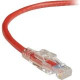 Black Box GigaTrue 3 Cat.6 UTP Patch Network Cable - 3 ft Category 6 Network Cable for Patch Panel, Network Device - First End: 1 x RJ-45 Male Network - Second End: 1 x RJ-45 Male Network - Patch Cable - Red C6PC80-RD-03