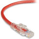Black Box GigaTrue 3 Cat.6 UTP Patch Network Cable - 20 ft Category 6 Network Cable for Patch Panel, Wallplate, Network Device - First End: 1 x RJ-45 Male Network - Second End: 1 x RJ-45 Male Network - Patch Cable - CM - 24 AWG - Red - TAA Compliant C6PC8