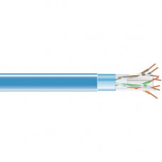 Black Box Cat.6 STP Network Cable - 49.21 ft Category 6 Network Cable for Network Device - First End: 1 x RJ-45 Male Network - Second End: 1 x RJ-45 Male Network - Shielding - Black C6S-R-SB-SLD-BK-015