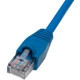 Black Box Cat.6 STP Network Cable - 10 ft Category 6 Network Cable for Network Device - First End: 1 x RJ-45 Male Network - Second End: 1 x RJ-45 Male Network - Shielding - Blue C6S-R-SB-SLD-BL-10FT