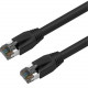 Axiom 5FT CAT8 2000mhz S/FTP Shielded Patch Cable Snagless Boot (Black) - 5 ft Category 8 Network Cable for Network Device - RJ-45 Male Network - RJ-45 Male Network - Patch Cable - Shielding - Gold, Nickel Plated Contact - Black C8SBSFTP-K5-AX
