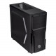 Thermaltake Versa H21 Mid-tower Chassis - Mid-tower - Black - Steel - 6 x Bay - 1 x 4.72" x Fan(s) Installed - 0 - Micro ATX, ATX Motherboard Supported - 9.26 lb - 3 x Fan(s) Supported - 3 x External 5.25" Bay - 3 x Internal 3.5" Bay - 7x S