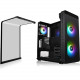 Thermaltake View 37 ARGB Edition Mid-Tower Chassis - Mid-tower - Black - SPCC - 7 x Bay - 3 x 4.72", 7.87" x Fan(s) Installed - Mini ITX, Micro ATX, ATX, EATX Motherboard Supported - 24.91 lb - 8 x Fan(s) Supported - 4 x Internal 3.5" Bay -