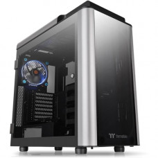 Thermaltake Level 20 GT Full Tower Chassis - Full-tower - Black - SPCC, Tempered Glass - 7 x Bay - 1 x 5.51" x Fan(s) Installed - Mini ITX, Micro ATX, ATX, EATX Motherboard Supported - 42.11 lb - 9 x Fan(s) Supported - 3 x Internal 3.5" Bay - 4 
