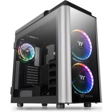 Thermaltake Level 20 GT RGB Plus Edition Full Tower Chassis - Full-tower - Black - SPCC, Tempered Glass - 7 x Bay - 3 x 5.51", 7.87" x Fan(s) Installed - Mini ITX, Micro ATX, ATX, EATX Motherboard Supported - 44.31 lb - 9 x Fan(s) Supported - 7 