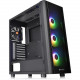 Thermaltake V250 TG ARGB Mid-Tower Chassis - Mid-tower - Black - SPCC, Tempered Glass - 4 x Bay - 4 x 4.72" x Fan(s) Installed - 0 - ATX, Micro ATX, Mini ITX Motherboard Supported - 13.36 lb - 6 x Fan(s) Supported - 2 x Internal 2.5" Bay - 2 x I