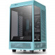 The Tower 100 Turquoise Mini Chassis - Mini-tower - Turquoise - Tempered Glass, SPCC - 4 x Bay - 2 x 4.72" x Fan(s) Installed - 0 - Mini ITX Motherboard Supported - 2 x Fan(s) Supported - 2 x Internal 2.5" Bay - 2 x Internal 2.5"/3.5" 