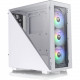 Thermaltake Divider 300 TG Snow ARGB Mid Tower Chassis - Mid-tower - White, Snow - SPCC, Tempered Glass - 7 x Bay - 4 x 4.72" x Fan(s) Installed - 0 - Mini ITX, Micro ATX, ATX Motherboard Supported - 7 x Fan(s) Supported - 2 x Internal 3.5" Bay 