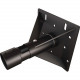 Crimson Av CA8XD Mounting Adapter for Ceiling Mount - 600 lb Load Capacity - Black CA8XD