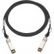 QNAP SFP28 25GBE Twinaxial Direct Attach Cable, 3.0M - 9.84 ft Twinaxial Network Cable for Network Device - First End: 1 x SFP28 Male Network - Second End: 1 x SFP28 Male Network - 25 Gbit/s - Black CAB-DAC30M-SFP28