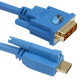 Gefen DVI to HDMI Locking Cable - DVI Male - Male HDMI - 6ft CAB-DVI2HDMI-LCK-06MM