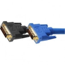 Gefen Dual Link DVI Copper Cable 6 ft (M-M), Black - 6 ft DVI Video Cable for Video Device - DVI (Dual-Link) Male Digital Video - DVI (Dual-Link) Male Digital Video - Black - 1 Pack CAB-DVIC-DLN-06MM