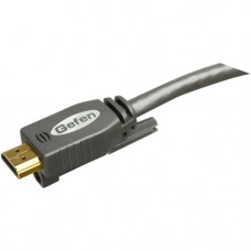Gefen HDMI Cable 2m (Male - Male) - 6.56 ft HDMI A/V Cable for Audio/Video Device, TV - HDMI Male Digital Audio/Video - HDMI Male Digital Audio/Video - Shielding CAB-HD-LCK-06MM