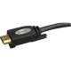 Gefen High Speed HDMI Cable with Ethernet and Mono-LOK 10 ft (M-M) - 10 ft HDMI A/V Cable for Audio/Video Device, HDTV - HDMI Male Digital Audio/Video - HDMI Male Digital Audio/Video - 100 Mbit/s - Supports up to 4096 x 2160 - Shielding - 28 AWG CAB-HD-LC