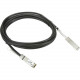 Accortec QSFP+ to QSFP+ Passive Twinax Cable 1m - Twinaxial for Network Device - 3.28 ft - 1 x QSFP+ Male Network - 1 x QSFP+ Male Network CAB-Q-Q-1M-ACC