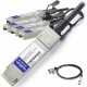 AddOn Arista Networks CAB-Q-S-1M Compatible TAA Compliant 40GBase-CU QSFP+ to 4xSFP+ Direct Attach Cable (Passive Twinax, 1m) - 100% compatible and guaranteed to work - TAA Compliance CAB-Q-S-1M-AO