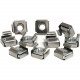 Startech.Com 50 Pkg M6 Cage Nuts for Server Rack Cabinet - Cage Nut - 50 / Pack - TAA Compliance CABCAGENUTS6