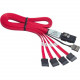 Promise Mini-SAS to SATA Cable Adapter - Mini-SAS, SATA - 1.64ft CABMS2FN05