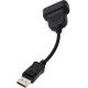 Club 3d DisplayPort to DVI-D Single-Link Active Adapter Cable - 7.87" DisplayPort/DVI Video Cable for Video Device, Graphics Card, TV, Monitor, Projector - First End: 1 x DisplayPort Male Digital Audio/Video - Second End: 1 x DVI-D (Single-Link) Fema