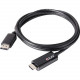 Club 3d DisplayPort 1.4 Cable To HDMI 2.0b Active Adapter Male/Male 2m/6.56 ft - 6.56 ft DisplayPort/HDMI A/V Cable for Audio/Video Device, Transmitter - First End: 1 x DisplayPort Male Digital Audio/Video - Second End: 1 x HDMI Male Digital Audio/Video -