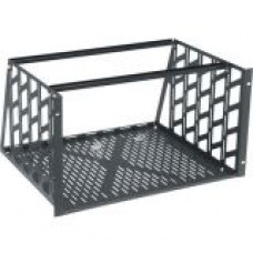 Middle Atlantic Products Clamping Rackshelves - 6U Wide - Black - 100 lb x Maximum Weight Capacity CAP6