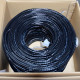 Premiertek Cat5e Bulk Cable 1000ft (Black) - 1000 ft Category 5e Network Cable for Network Device - Bare Wire - Bare Wire - 125 MB/s - Black CAT5E-1KFT-BK