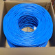 Premiertek Cat5e Bulk Cable 1000ft (Blue) - 1000 ft Category 5e Network Cable for Network Device - Bare Wire - Bare Wire - 125 MB/s - Blue CAT5E-1KFT-BL
