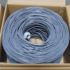 Premiertek Cat5e Bulk Cable 1000ft (Gray) - 1000 ft Category 5e Network Cable for Network Device - Bare Wire - Bare Wire - 125 MB/s - Gray CAT5E-1KFT-GY