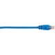 Black Box CAT5e Value Line Patch Cable, Stranded, Blue, 2-ft. (0.6-m) - 2 ft Category 5e Network Cable for Network Device - First End: 1 x RJ-45 Male Network - Second End: 1 x RJ-45 Male Network - Patch Cable - Blue CAT5EPC-002-BL