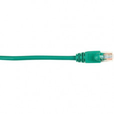 Black Box CAT5e Value Line Patch Cable, Stranded, Green, 3-ft. (0.9-m), 25-Pack - 3 ft Category 5e Network Cable for Network Device - First End: 1 x RJ-45 Male Network - Second End: 1 x RJ-45 Male Network - Patch Cable - Gold Plated Contact - Green - 25 P
