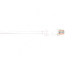 Black Box CAT5e Value Line Patch Cable, Stranded, White, 3-ft. (0.9-m), 10-Pack - 3 ft Category 5e Network Cable for Network Device - First End: 1 x RJ-45 Male Network - Second End: 1 x RJ-45 Male Network - Patch Cable - White - 10 Pack - RoHS Compliance 