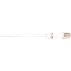 Black Box CAT5e Value Line Patch Cable, Stranded, White, 3-ft. (0.9-m), 5-Pack - 3 ft Category 5e Network Cable for Network Device - First End: 1 x RJ-45 Male Network - Second End: 1 x RJ-45 Male Network - Patch Cable - White - 5 Pack - RoHS Compliance CA