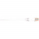 Black Box CAT5e Value Line Patch Cable, Stranded, White, 3-ft. (0.9-m), 5-Pack - 3 ft Category 5e Network Cable for Network Device - First End: 1 x RJ-45 Male Network - Second End: 1 x RJ-45 Male Network - Patch Cable - White - 5 Pack - RoHS Compliance CA