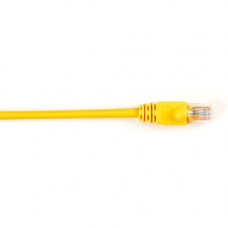 Black Box CAT5e Value Line Patch Cable, Stranded, Yellow, 3-ft. (0.9-m) - 3 ft Category 5e Network Cable for Network Device - First End: 1 x RJ-45 Male Network - Second End: 1 x RJ-45 Male Network - Patch Cable - Yellow - RoHS Compliance CAT5EPC-003-YL