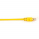 Black Box CAT5e Value Line Patch Cable, Stranded, Yellow, 15-ft. (4.5-m) - 15 ft Category 5e Network Cable for Network Device - First End: 1 x RJ-45 Male Network - Second End: 1 x RJ-45 Male Network - Patch Cable - Yellow - RoHS Compliance CAT5EPC-015-YL