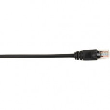 Black Box CAT5e Value Line Patch Cable, Stranded, Black, 4-ft. (1.2-m), 25-Pack - 4 ft Category 5e Network Cable for Network Device - First End: 1 x RJ-45 Male Network - Second End: 1 x RJ-45 Male Network - Patch Cable - Black - 25 Pack - RoHS Compliance 