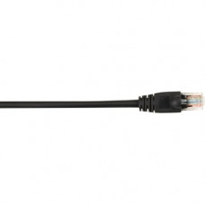 Black Box CAT5e Value Line Patch Cable, Stranded, Black, 4-ft. (1.2-m) - 4 ft Category 5e Network Cable for Network Device - First End: 1 x RJ-45 Male Network - Second End: 1 x RJ-45 Male Network - Patch Cable - Black CAT5EPC-004-BK