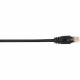 Black Box CAT5e Value Line Patch Cable, Stranded, Black, 4-ft. (1.2-m) - 4 ft Category 5e Network Cable for Network Device - First End: 1 x RJ-45 Male Network - Second End: 1 x RJ-45 Male Network - Patch Cable - Black CAT5EPC-004-BK
