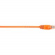 Black Box CAT5e Value Line Patch Cable, Stranded, Orange, 4-ft. (1.2-m) - 4 ft Category 5e Network Cable for Network Device - First End: 1 x RJ-45 Male Network - Second End: 1 x RJ-45 Male Network - Patch Cable - Orange CAT5EPC-004-OR