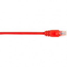 Black Box CAT5e Value Line Patch Cable, Stranded, Red, 4-ft. (1.2-m), 10-Pack - 4 ft Category 5e Network Cable for Network Device - First End: 1 x RJ-45 Male Network - Second End: 1 x RJ-45 Male Network - Patch Cable - Red - 10 Pack - RoHS Compliance CAT5