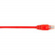 Black Box CAT5e Value Line Patch Cable, Stranded, Red, 4-ft. (1.2-m), 10-Pack - 4 ft Category 5e Network Cable for Network Device - First End: 1 x RJ-45 Male Network - Second End: 1 x RJ-45 Male Network - Patch Cable - Red - 10 Pack - RoHS Compliance CAT5